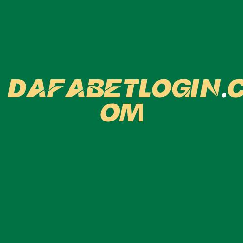 Logo da DAFABETLOGIN